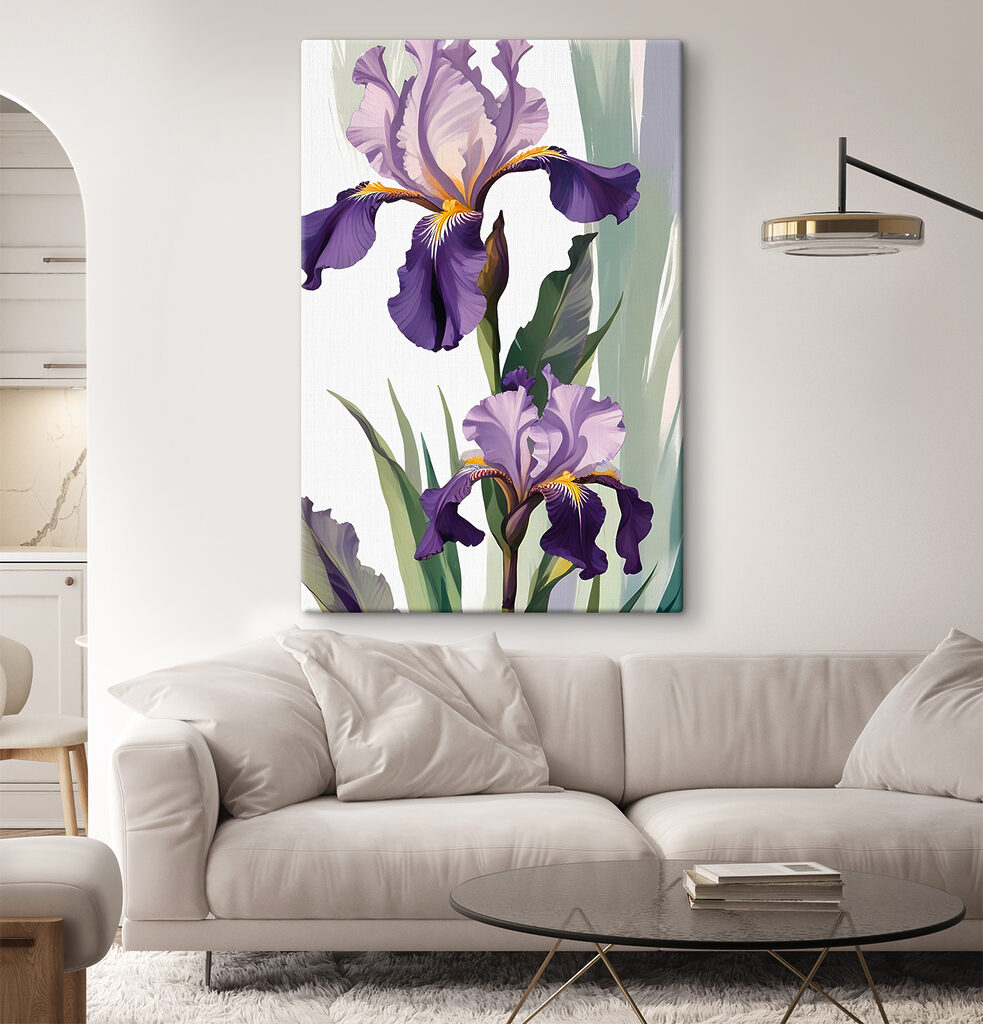 Iris junto al borde — interior 2