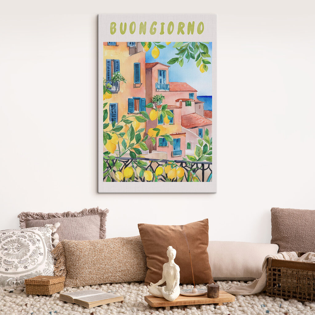 Buongiorno desde el balcón — interior 1