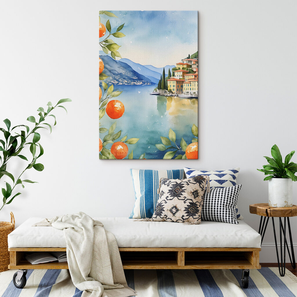 Naranjas junto al agua — interior 1
