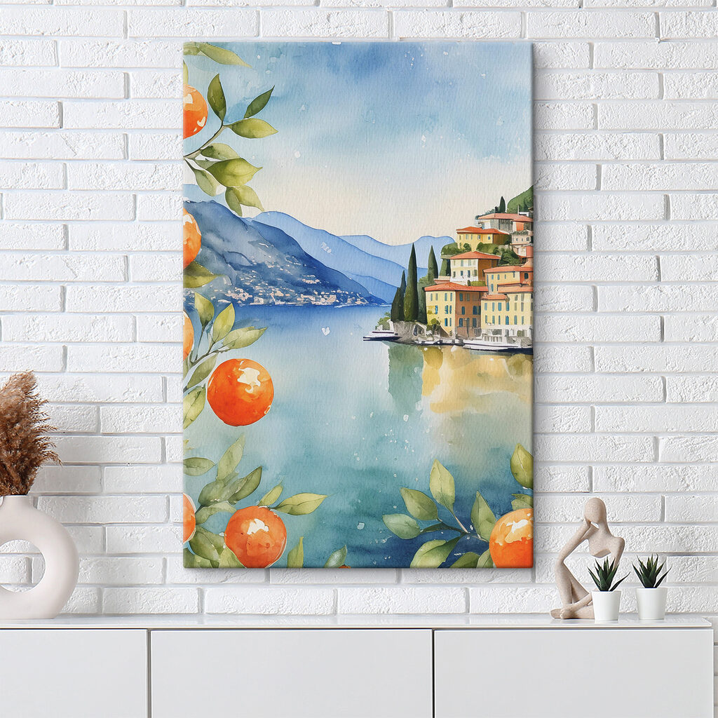 Naranjas junto al agua — interior 2