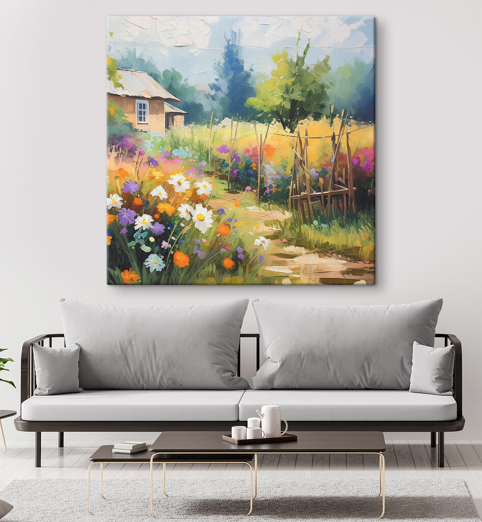 Sendero hacia la casa — interior 1