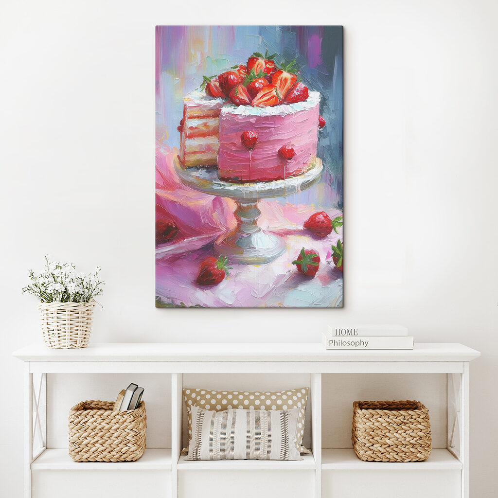 Tarta de fresas — interior 2