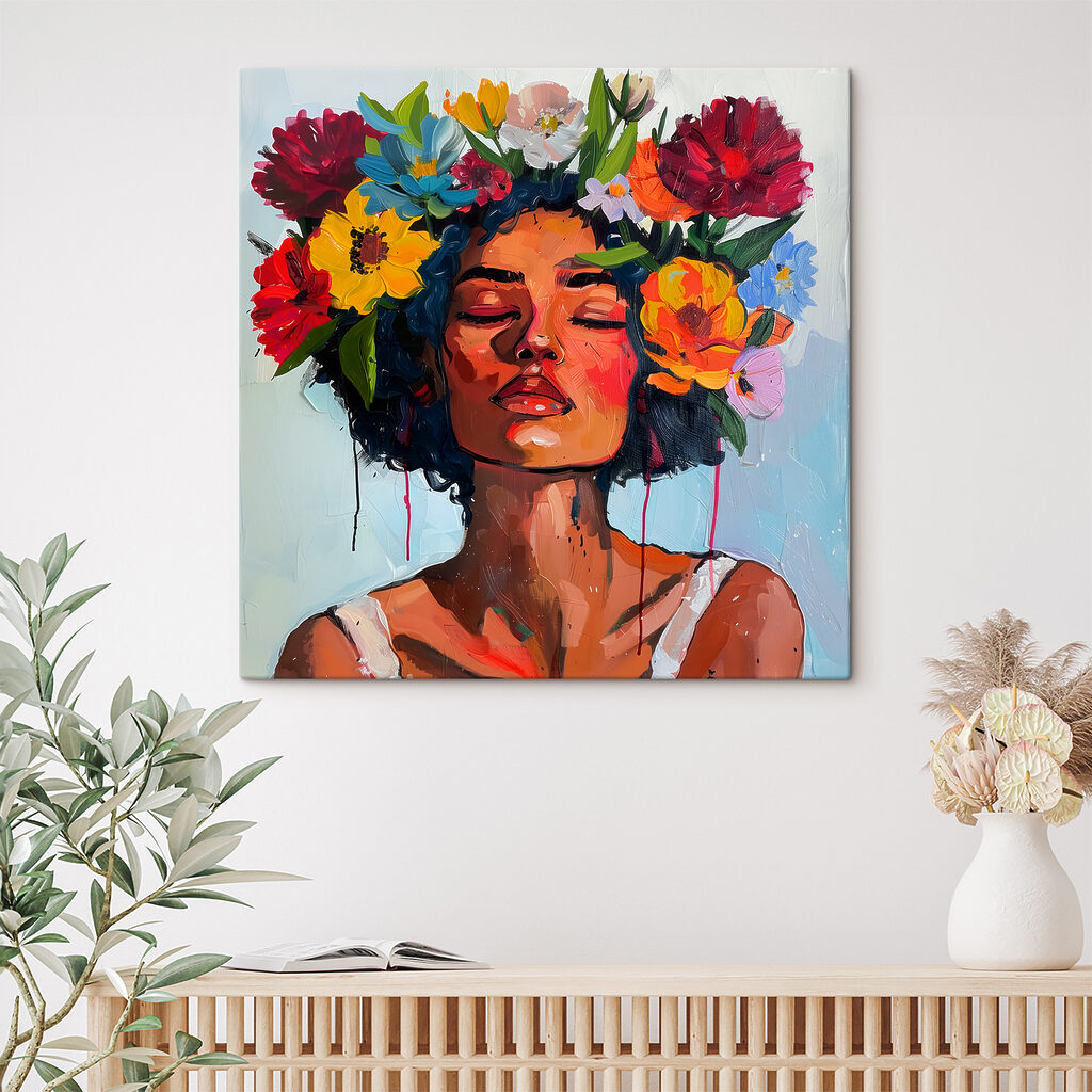 Corona de flores — interior 1