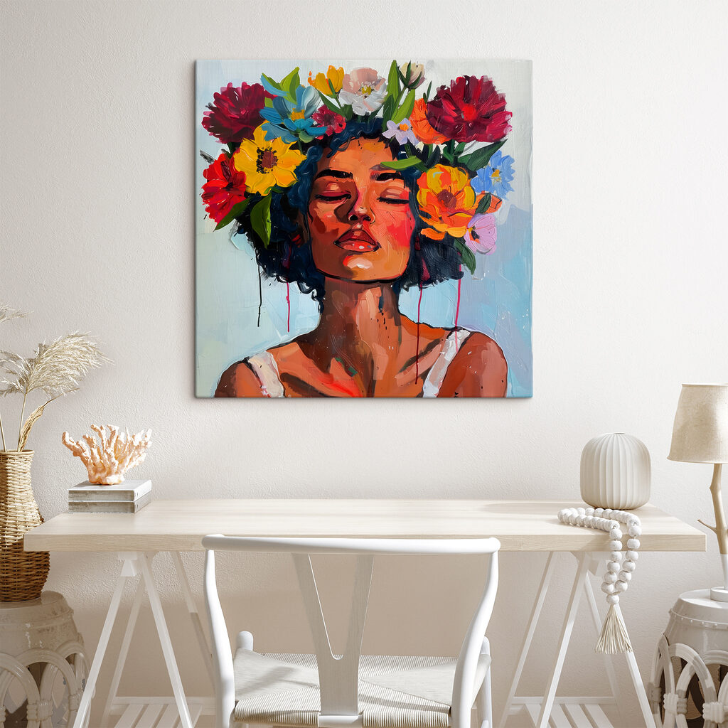 Corona de flores — interior 2