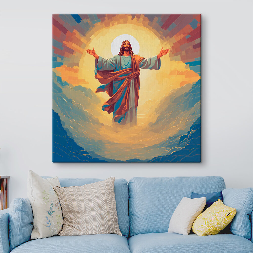 Jesús de brazos abiertos — interior 2