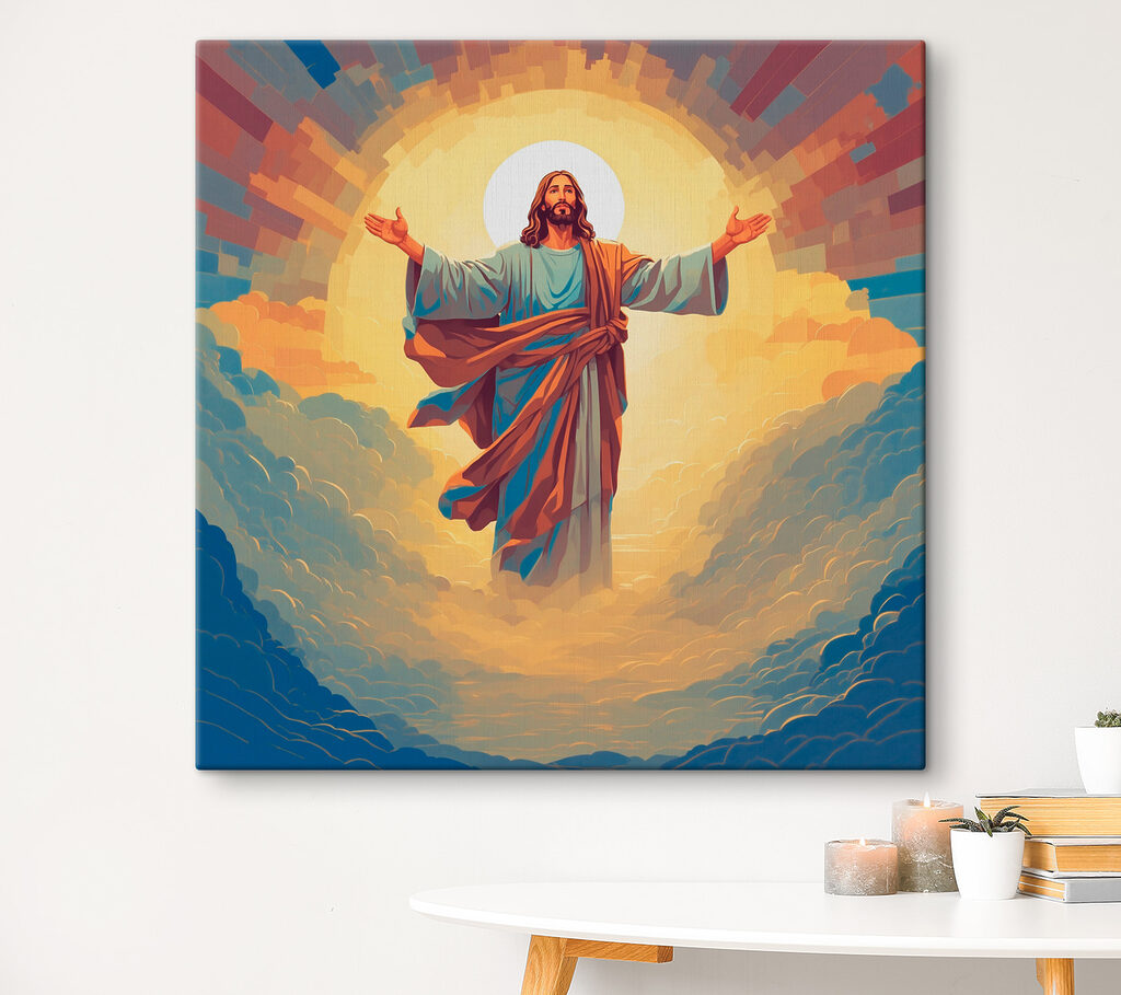 Jesús de brazos abiertos — interior 3