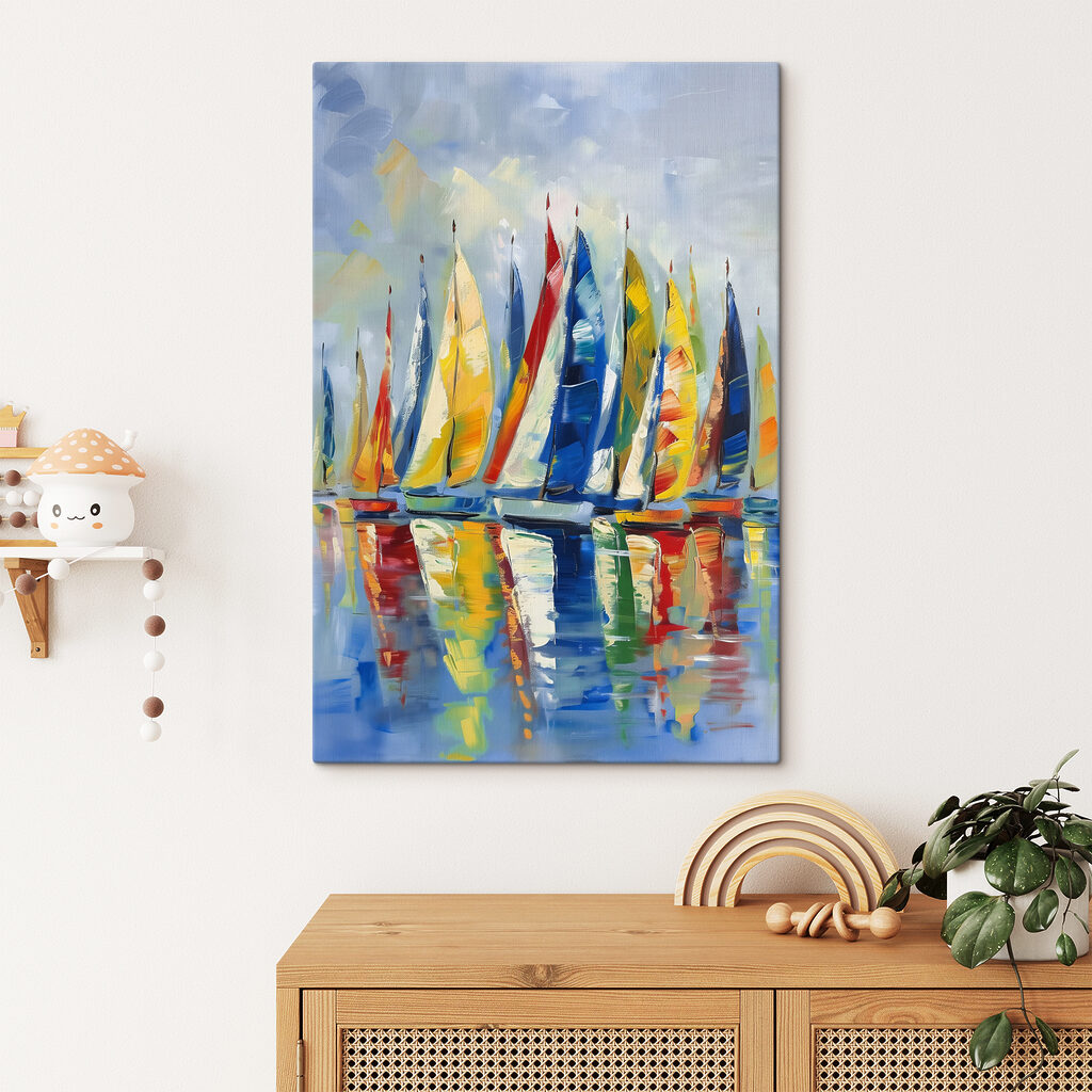 Velas que se reflejan — interior 1