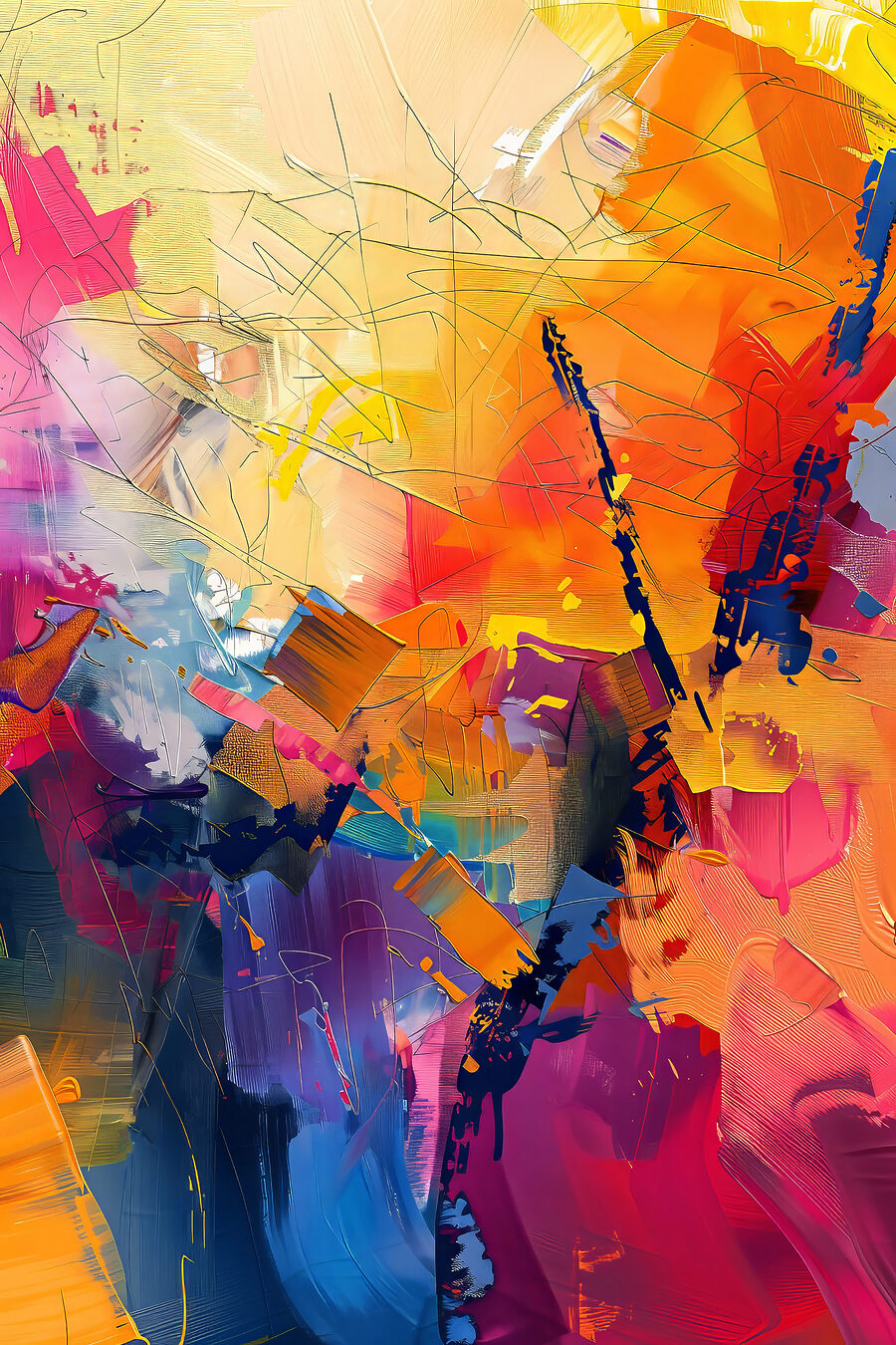Luz entre colores — diseño completo