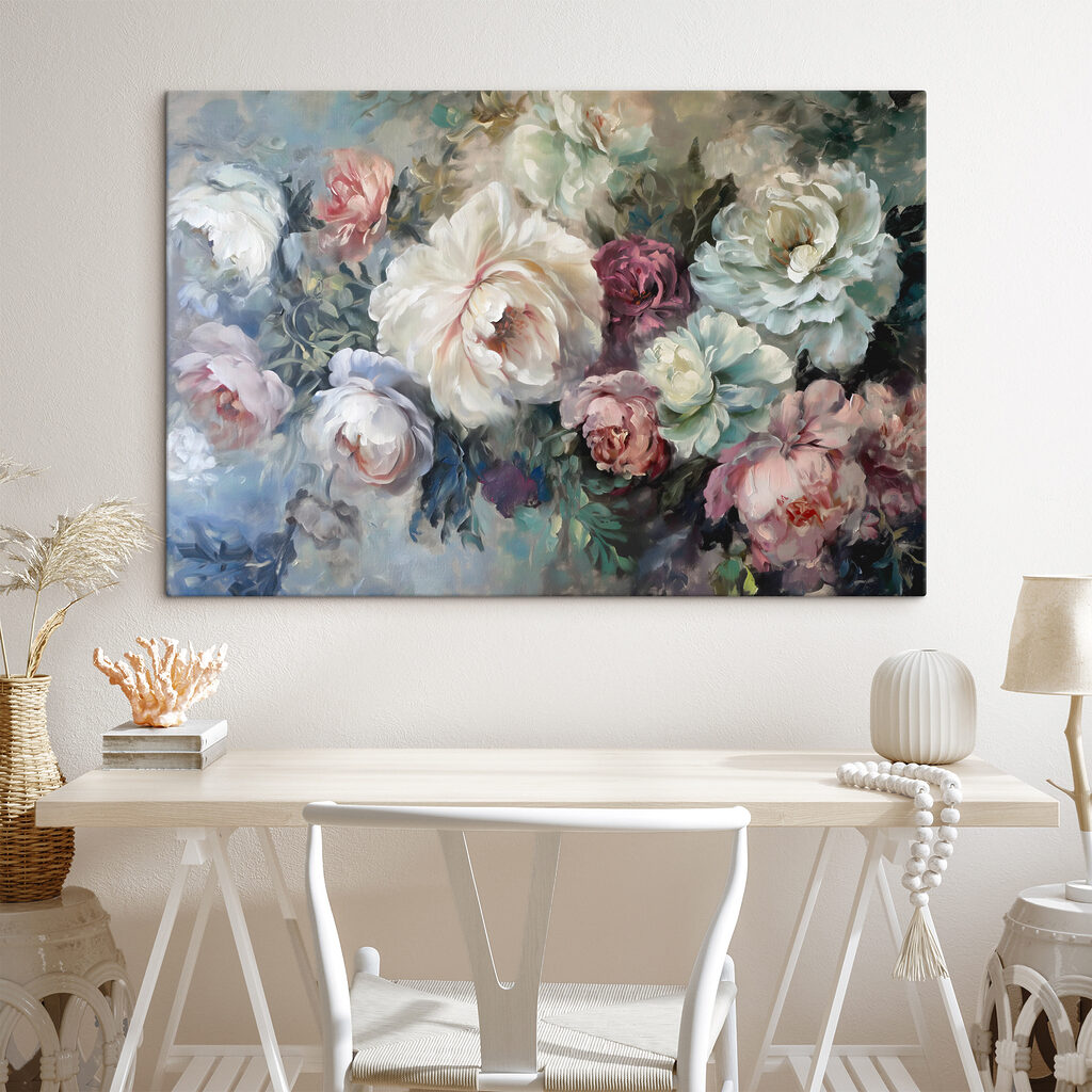 Rosas en tonos apagados — interior 3