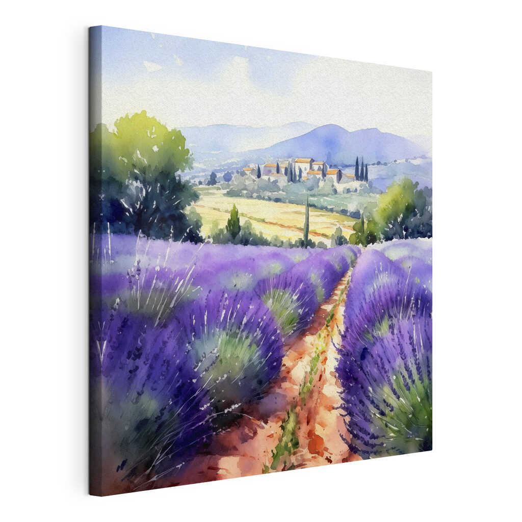 Camino entre lavanda — vista del producto