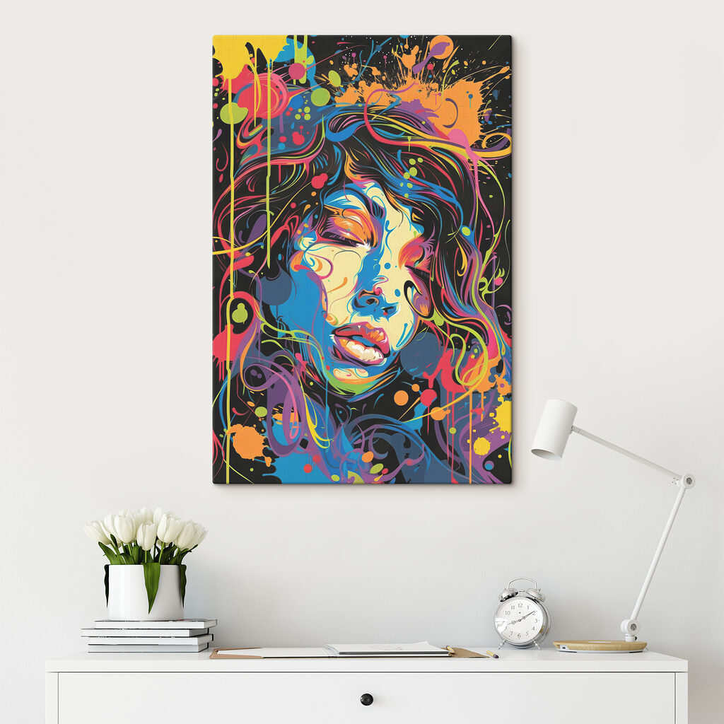 Rostro de colores — interior 1