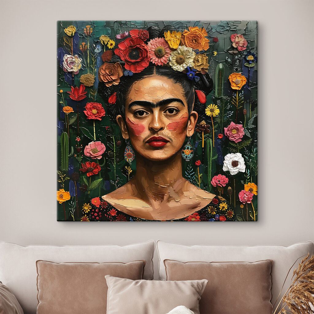 Frida entre flores — interior 2