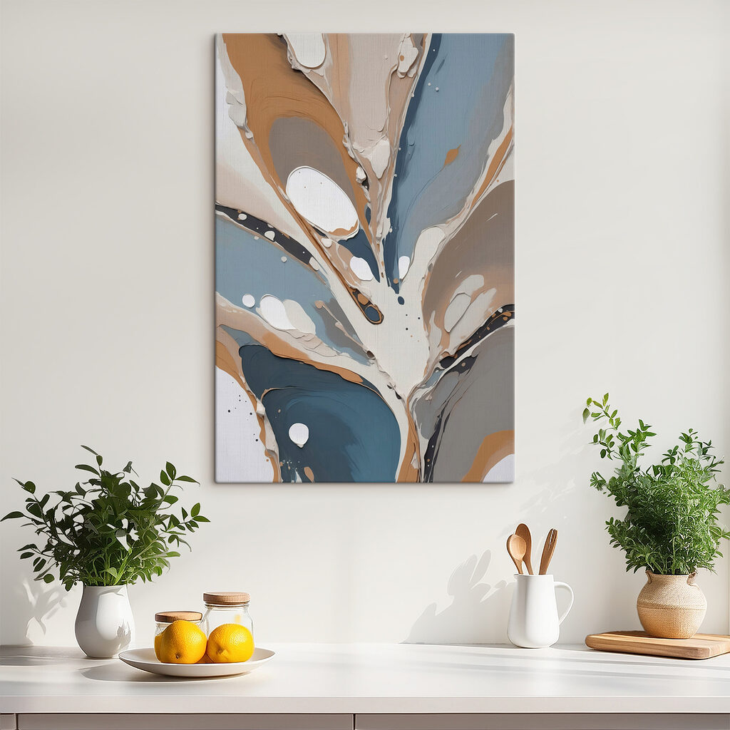 Pintura en tonos arena — interior 3