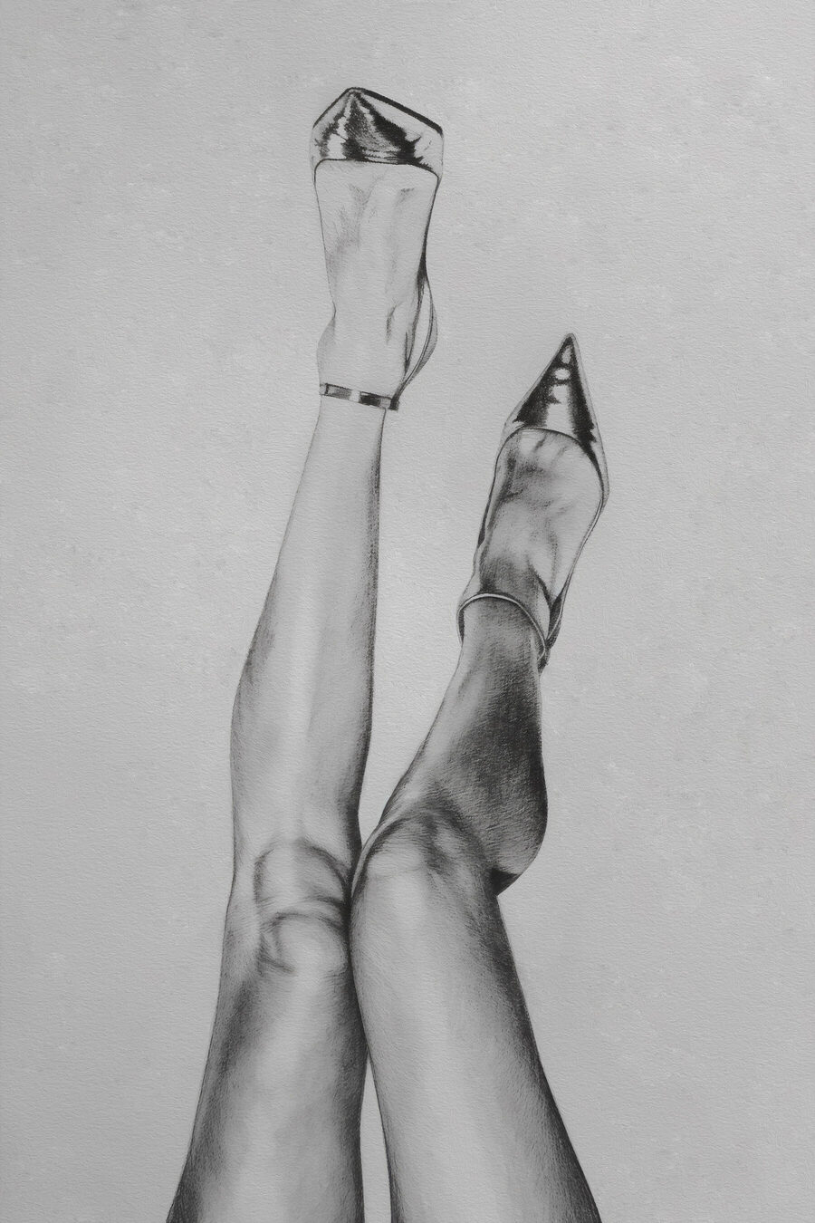 Piernas a lápiz — diseño completo