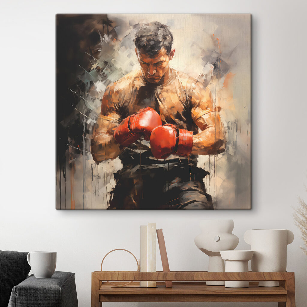 Boxeador en movimiento — interior 1