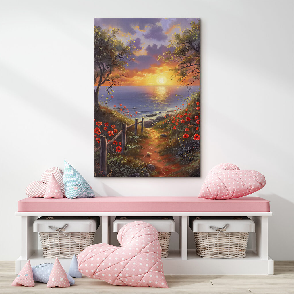Camino de amapolas — interior 1