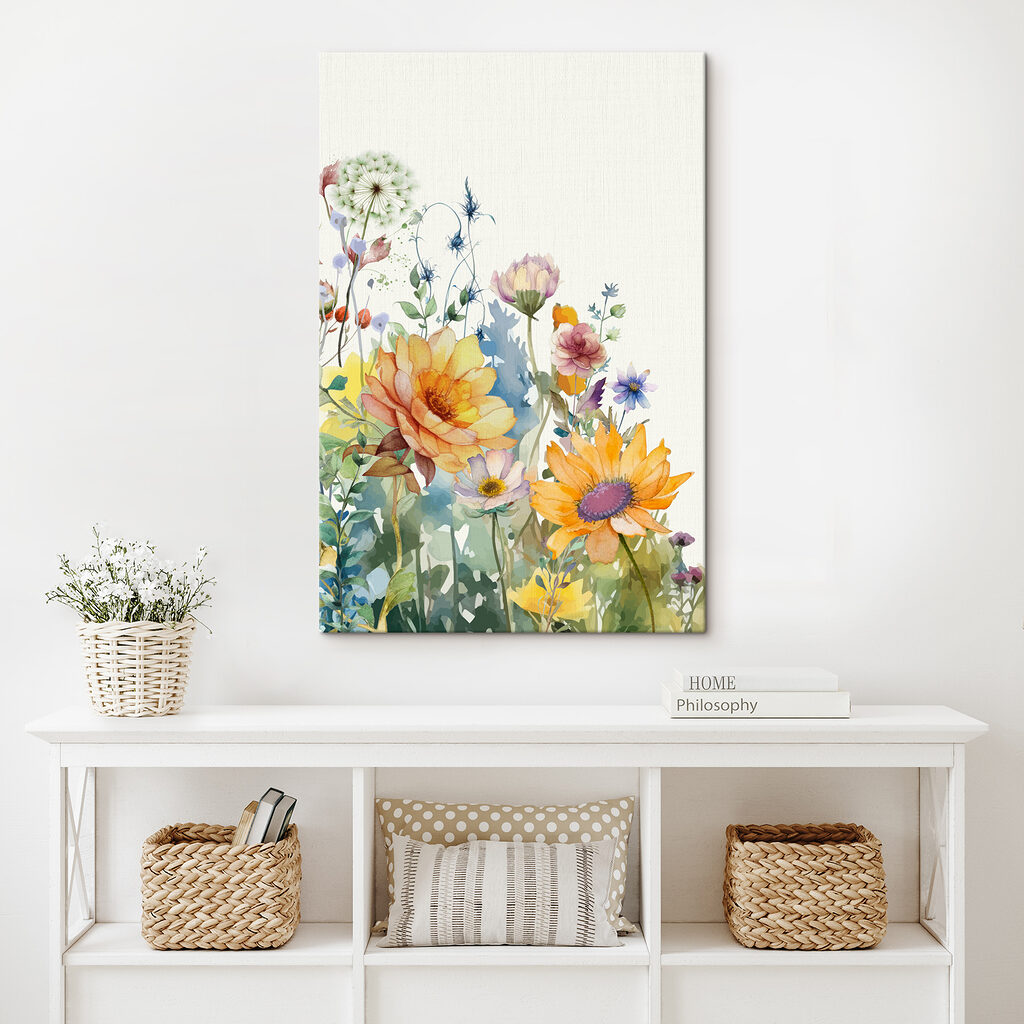 Flores amarillas silvestres — interior 2