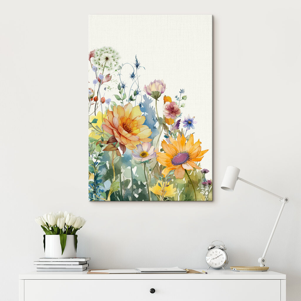Flores amarillas silvestres — interior 1