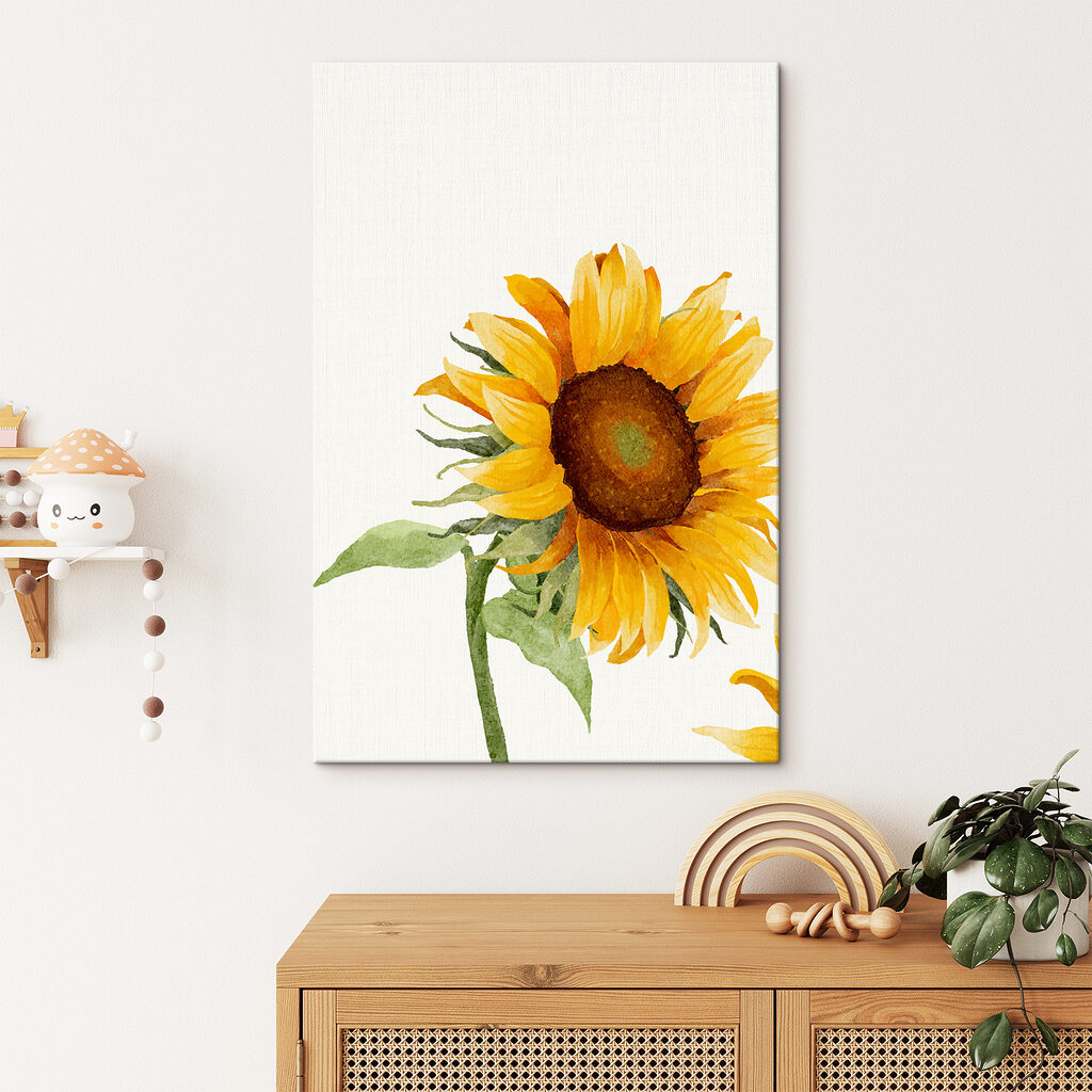 Girasol de perfil — interior 2