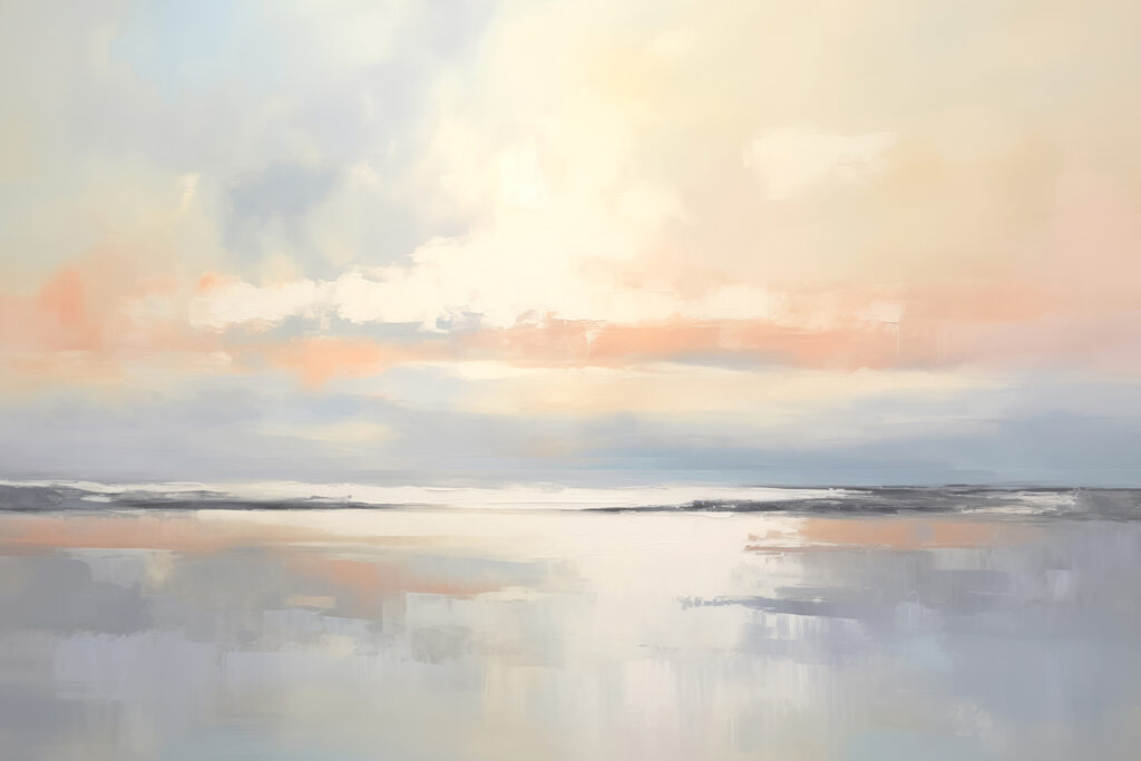 Horizonte en tonos pastel — diseño completo