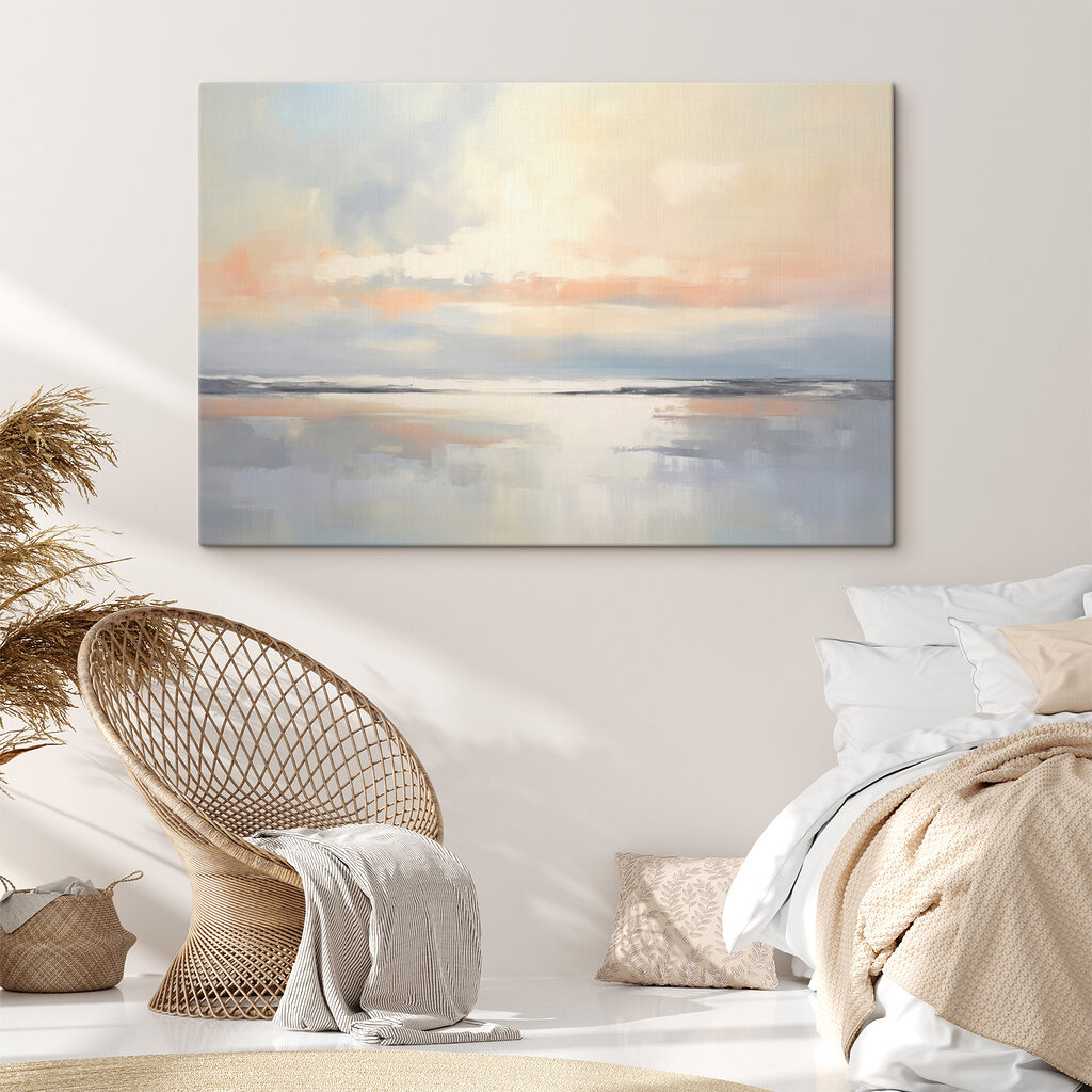 Horizonte en tonos pastel — interior 1