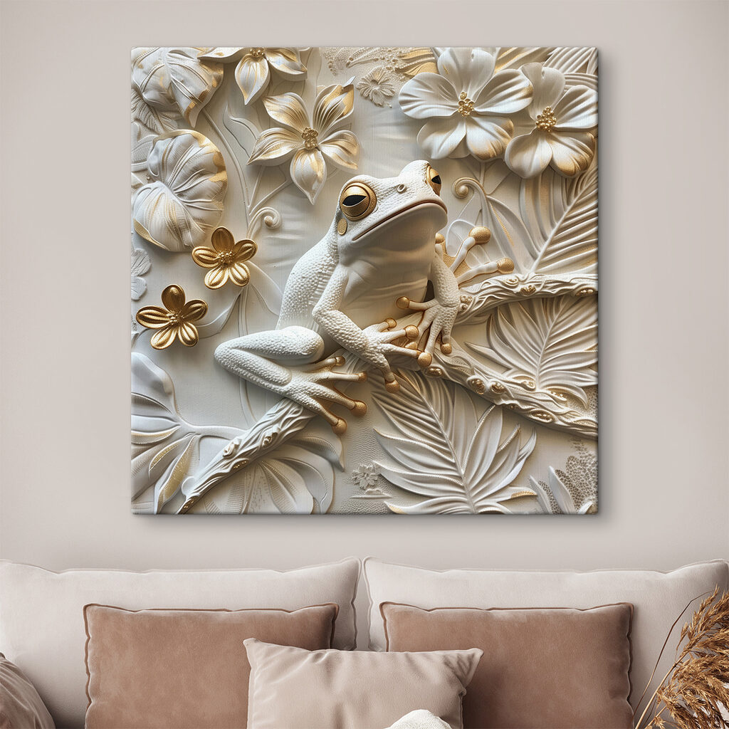 Rana entre flores — interior 2