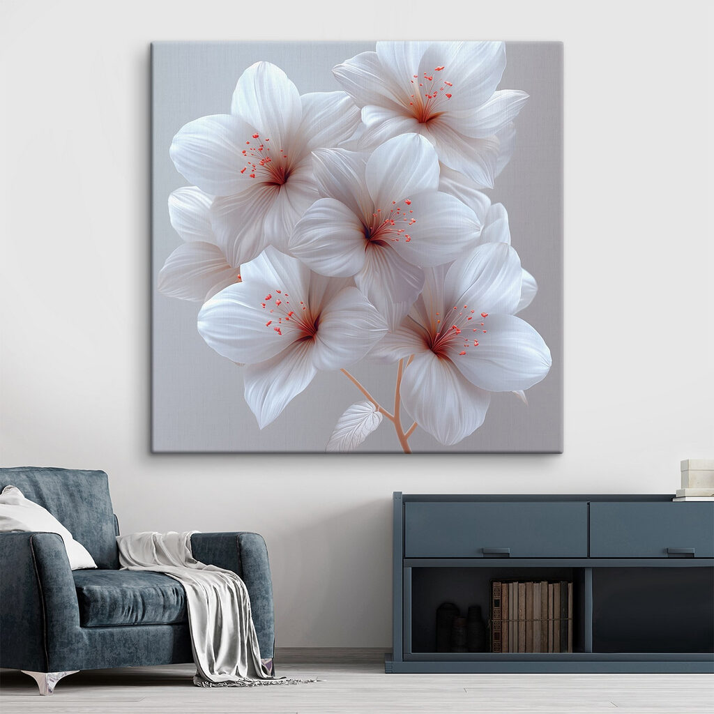 Flores con motas rosas — interior 3