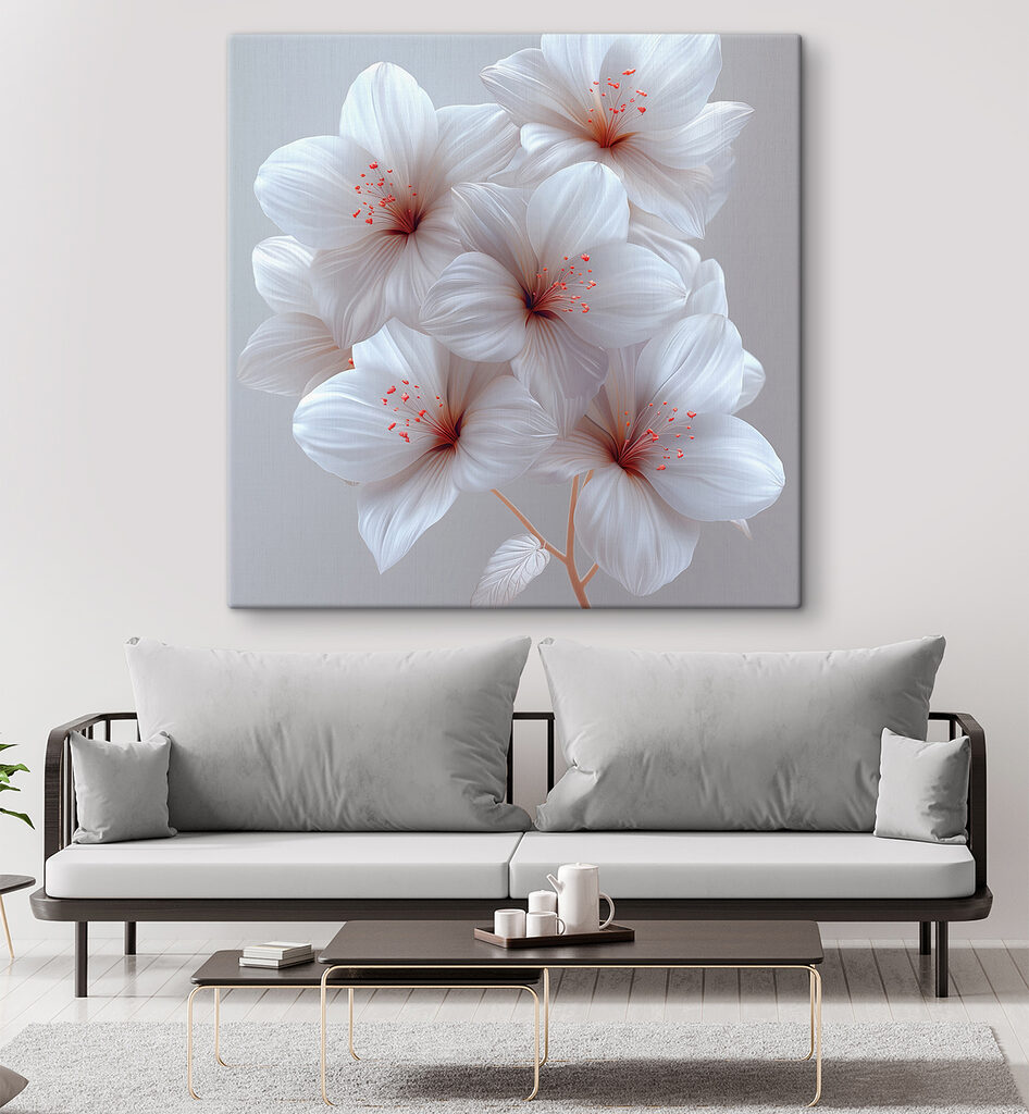Flores con motas rosas — interior 2