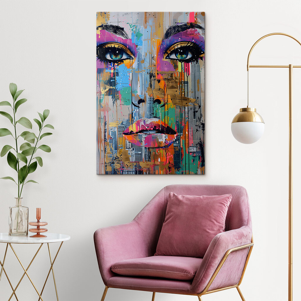 Rostro en fragmentos — interior 1