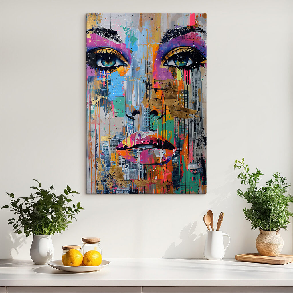 Rostro en fragmentos — interior 2