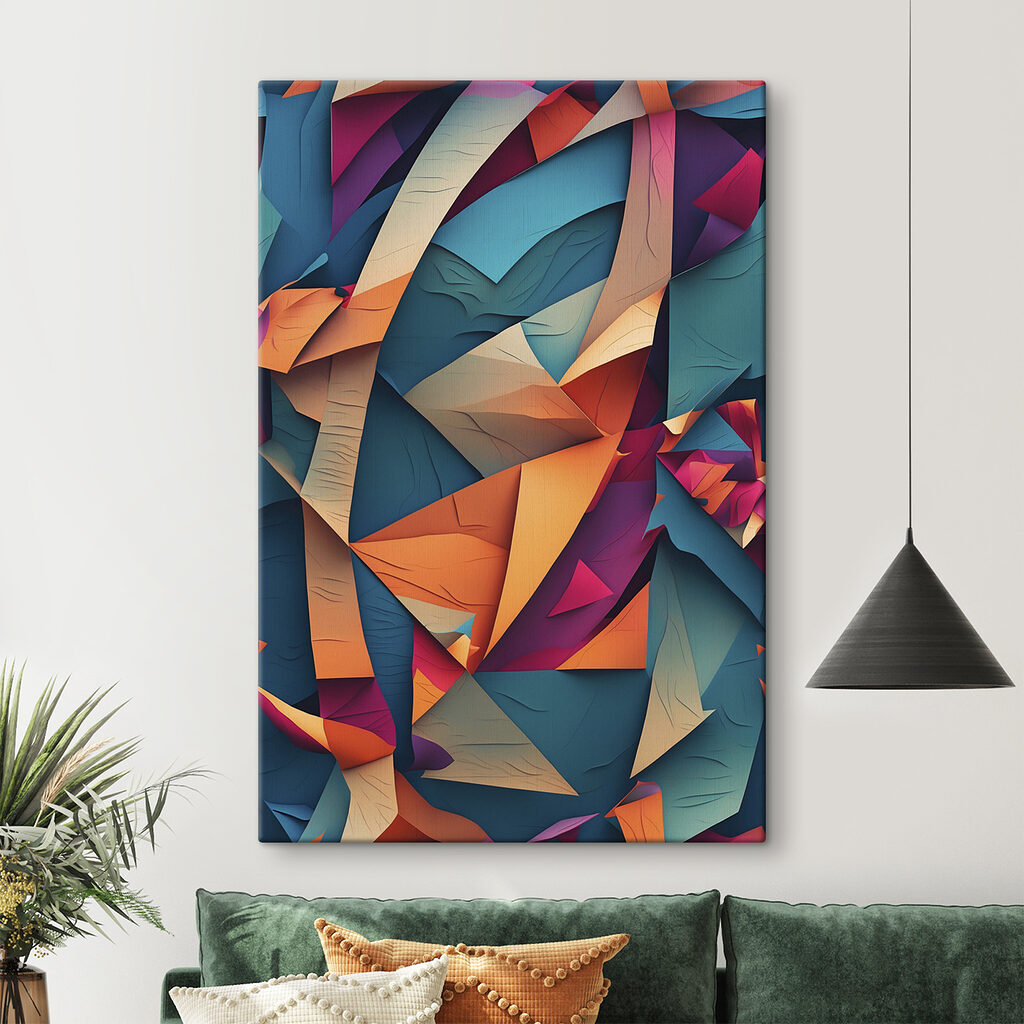 Planos de color angulosos — interior 1
