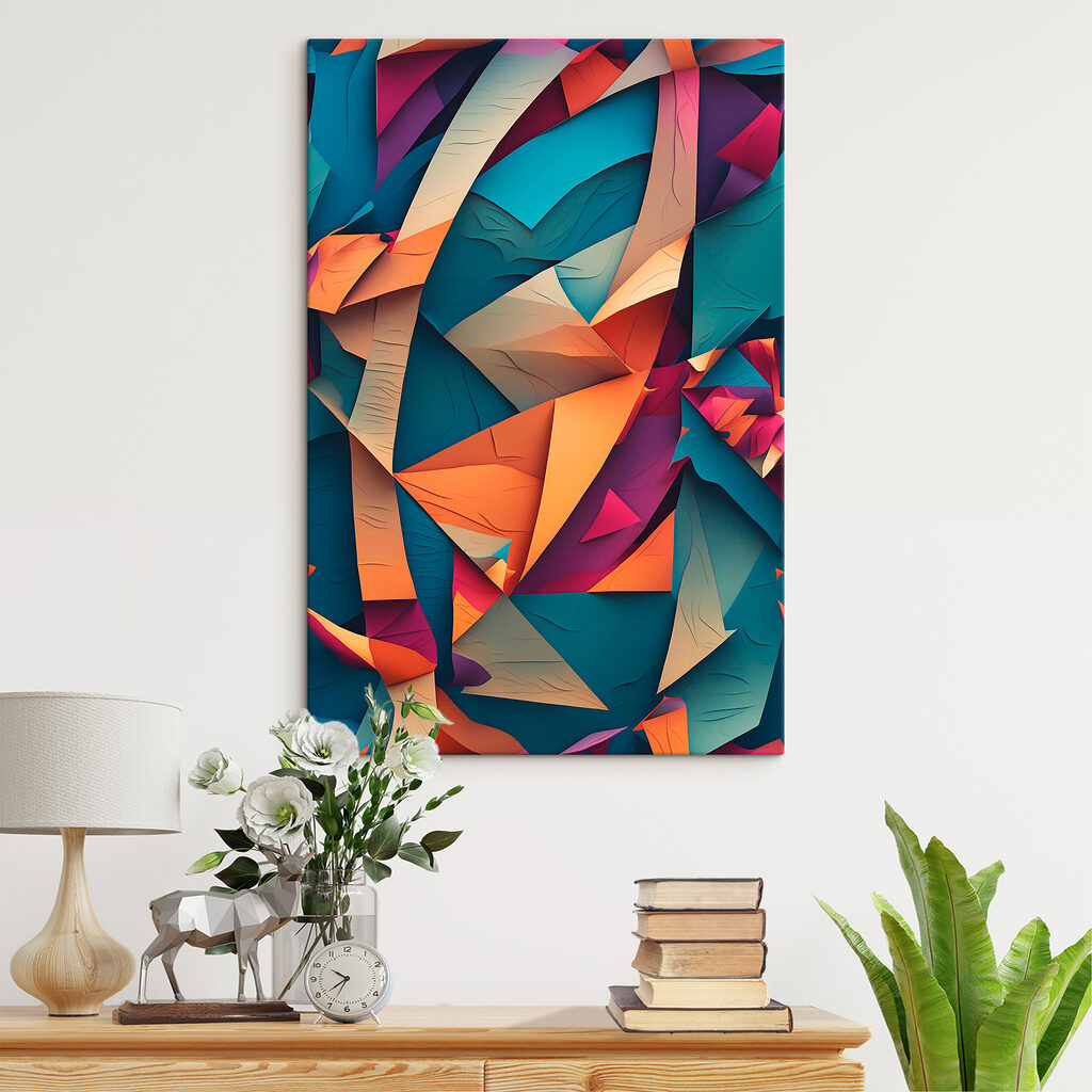 Planos de color angulosos — interior 3