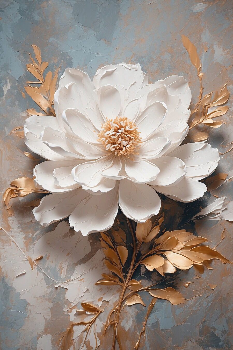 Flor en la luz — diseño completo