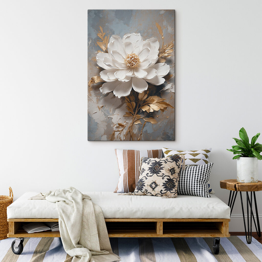 Flor en la luz — interior 2