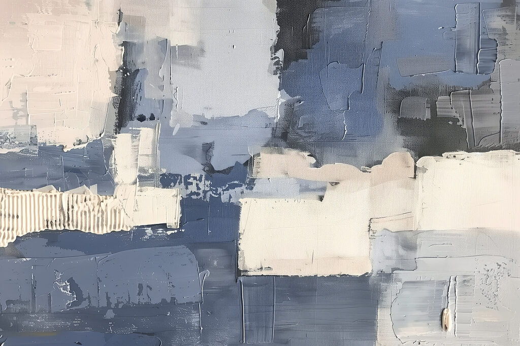 Bloques gris azulado — diseño completo