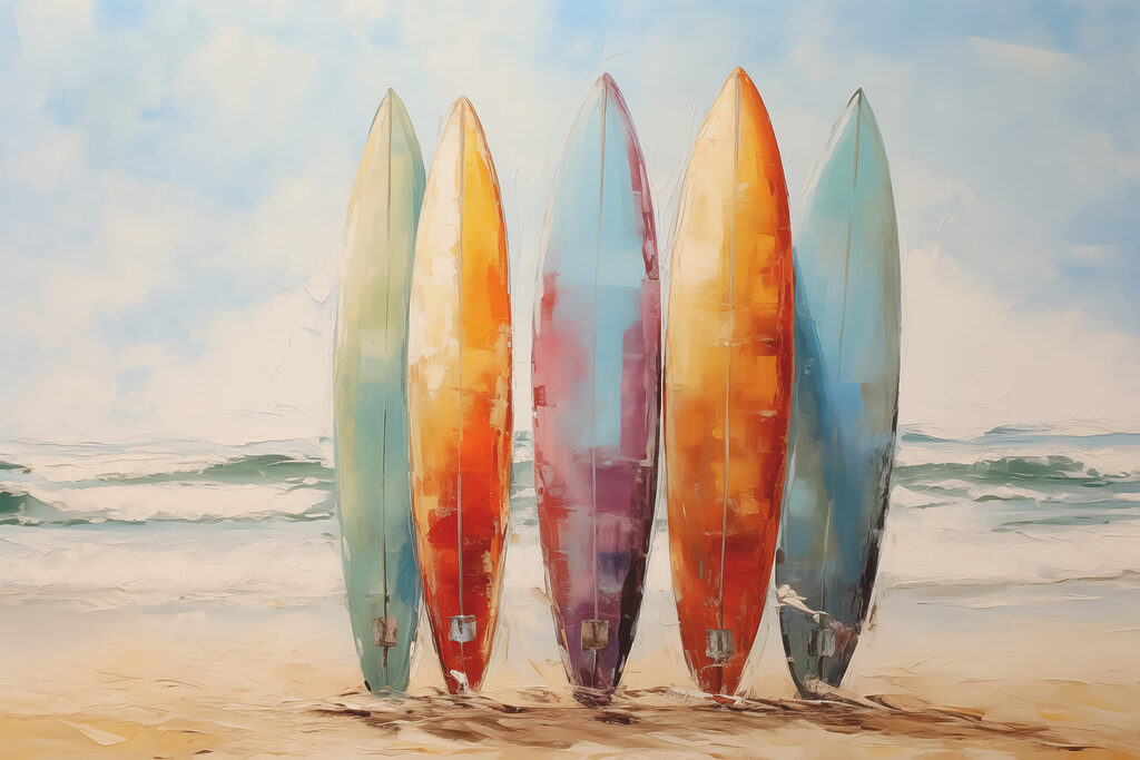 Tablas de surf — diseño completo