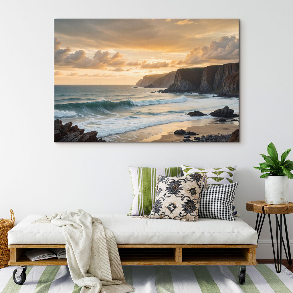 Olas junto a acantilados — interior 2