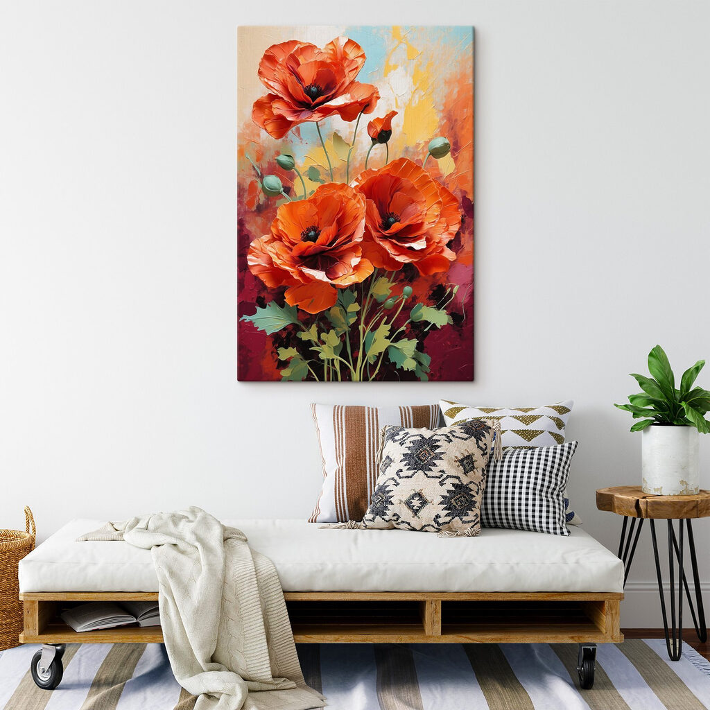 Amapolas naranjas — interior 4