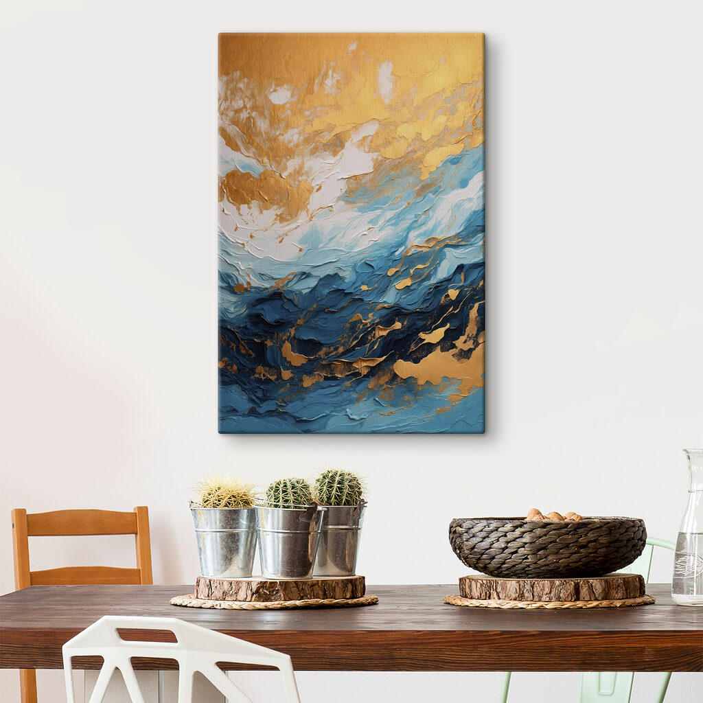 Nubes doradas, crestas azules — interior 3