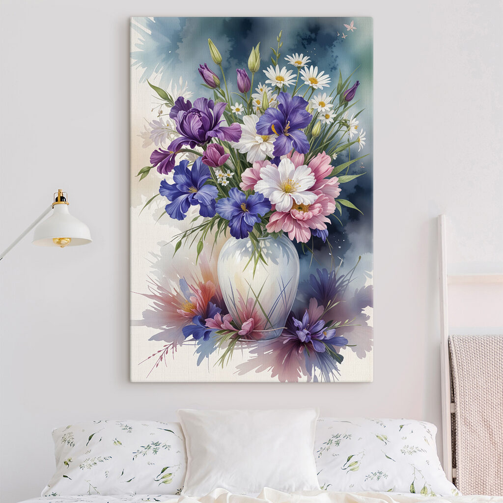 Ramo violeta luminoso — interior 1