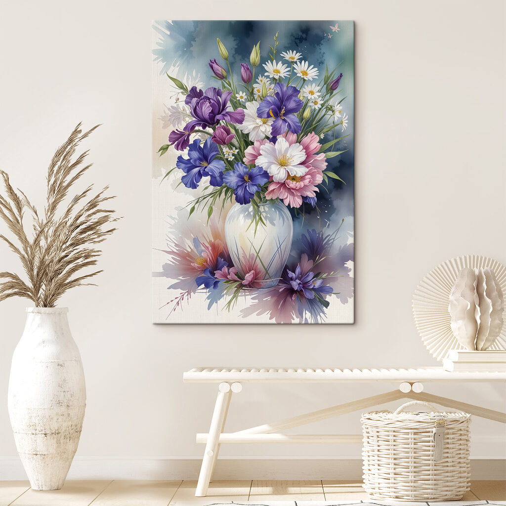 Ramo violeta luminoso — interior 2