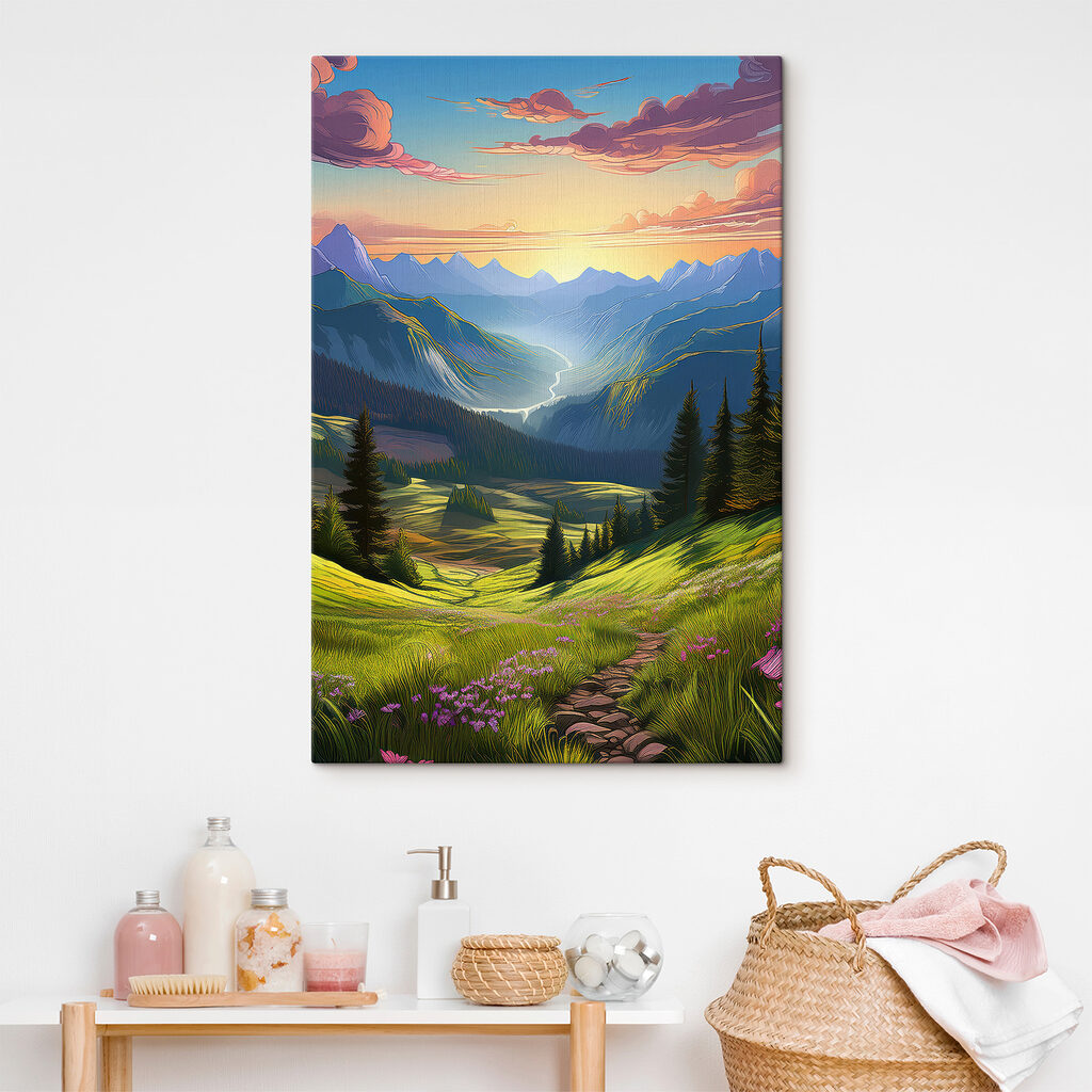 Amanecer en el valle — interior 2