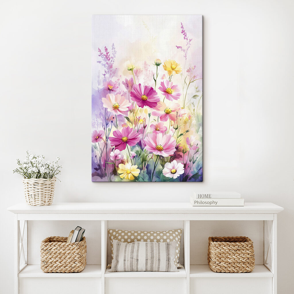 Flores silvestres en acuarela — interior 2