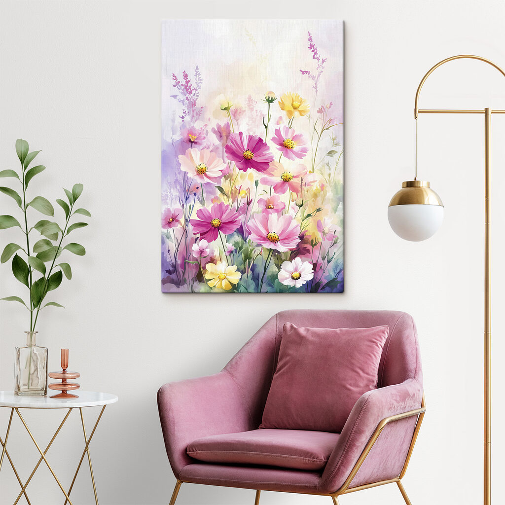 Flores silvestres en acuarela — interior 3