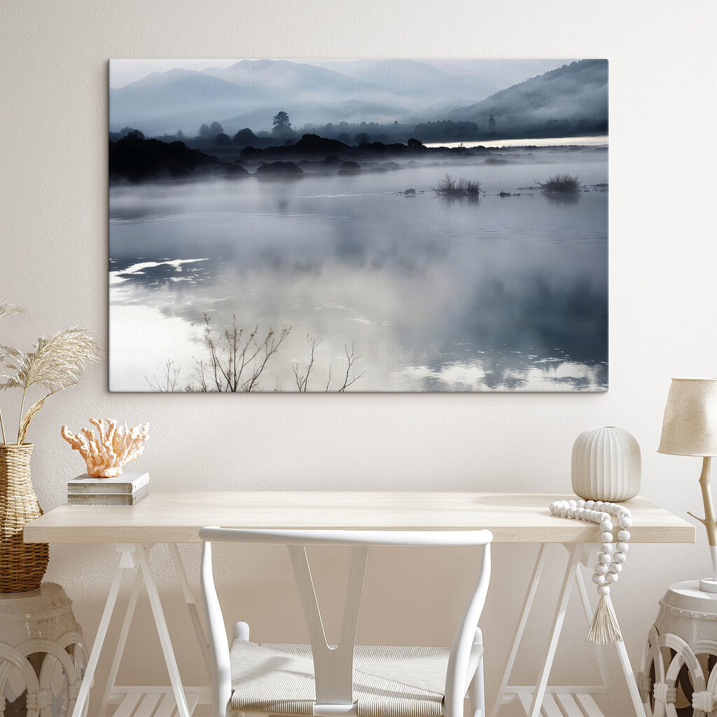 Niebla sobre agua tranquila — interior 2