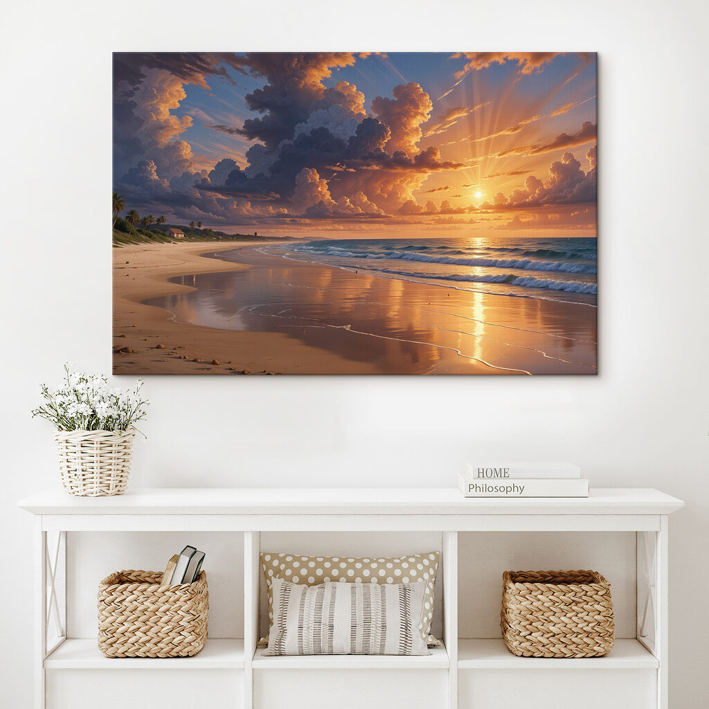 Resplandor de atardecer — interior 1