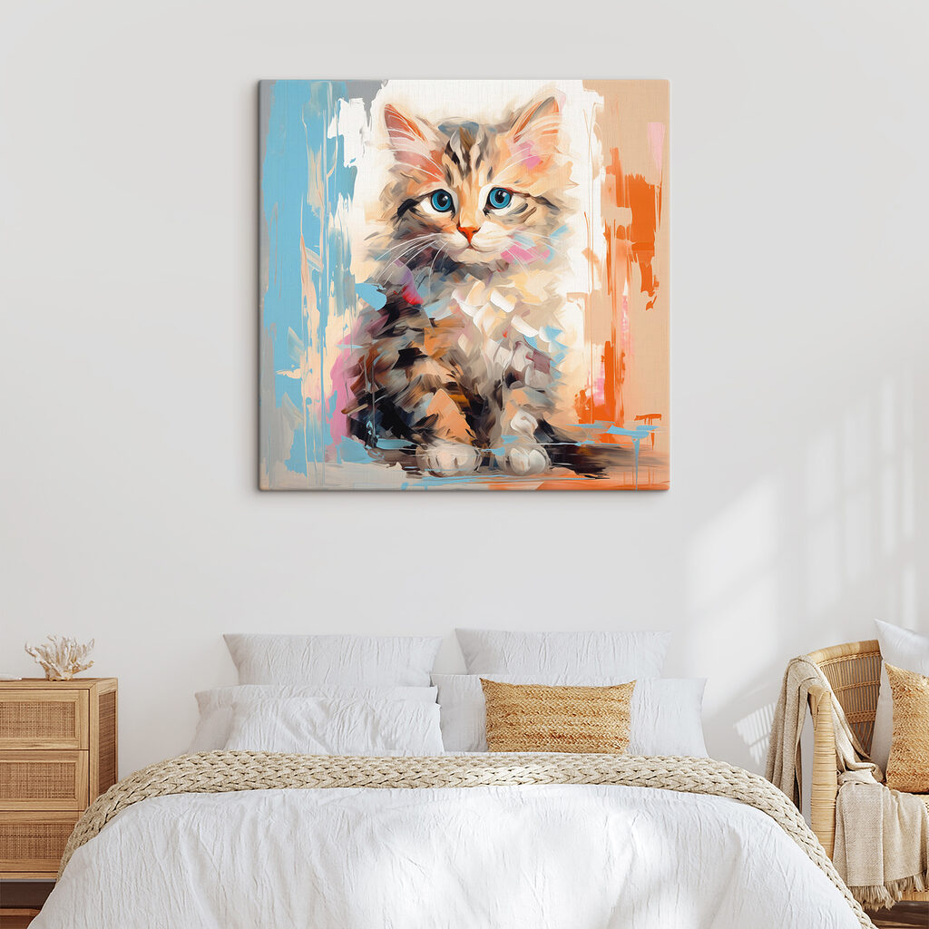 Gatito entre pinceladas — interior 2