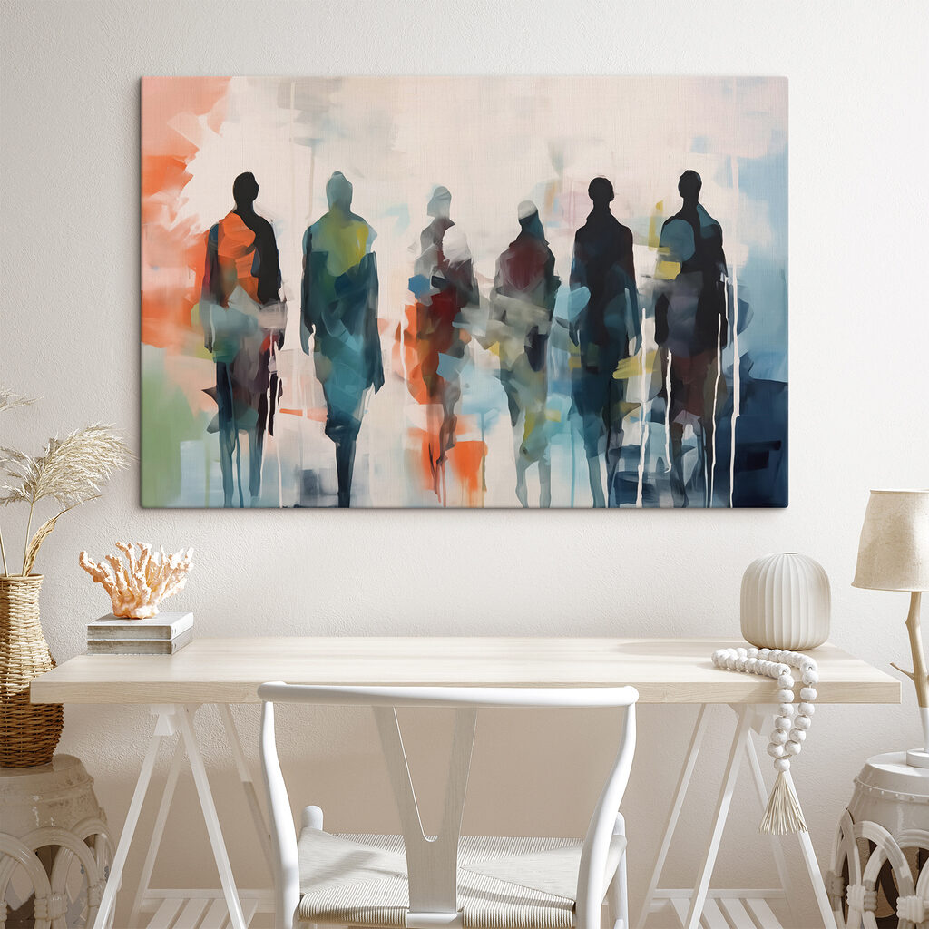 Figuras en colores claros — interior 2