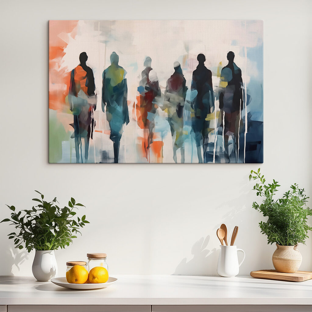 Figuras en colores claros — interior 1