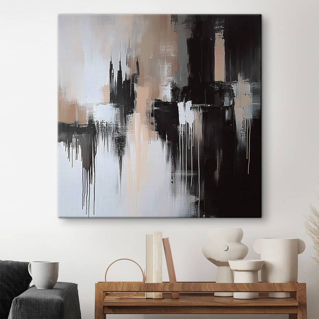 Franjas negras y blancas — interior 1